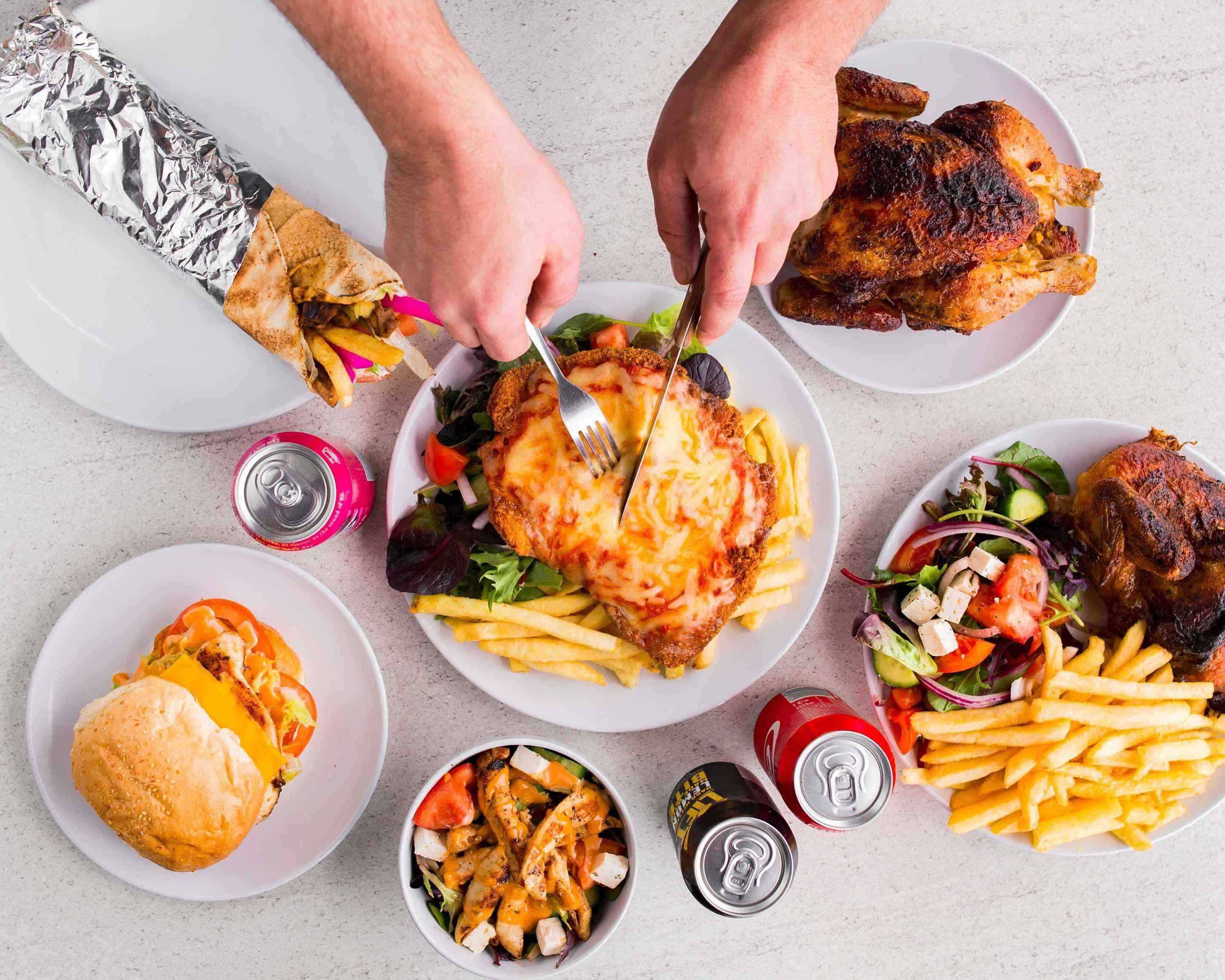 Hoppers Charcoal Chicken Restaurant Menu Takeout in Melbourne