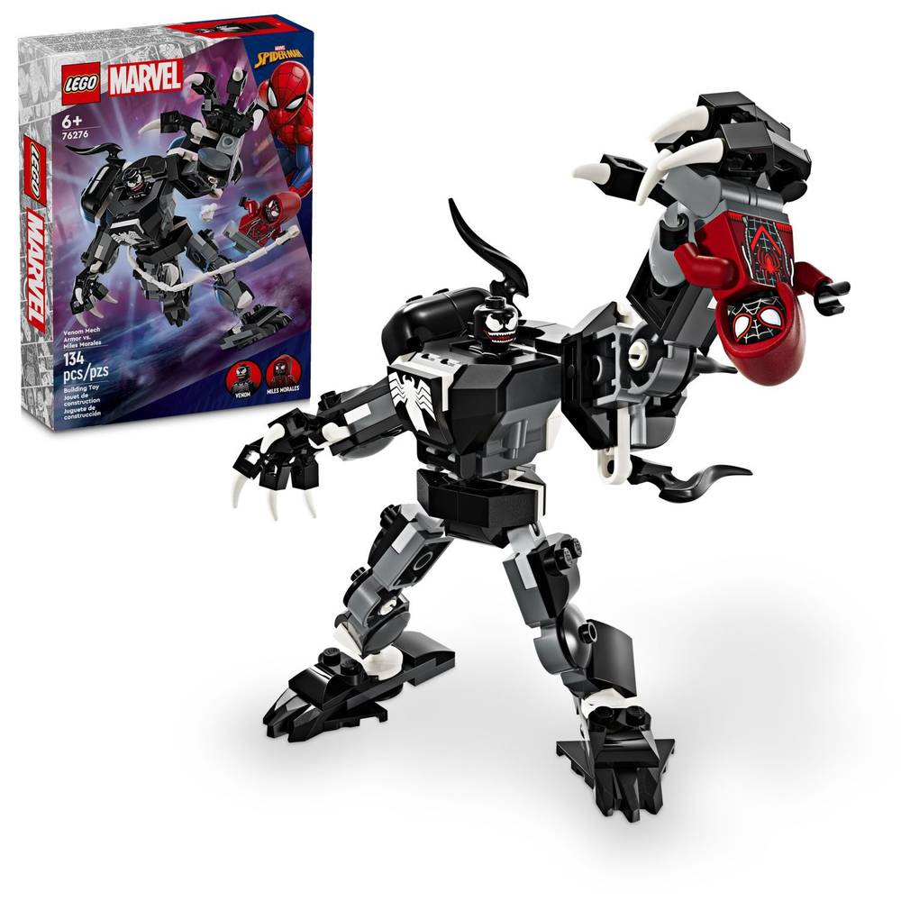 Lego Marvel Venom Mech Armor Vs. Miles Morales (134 ct)