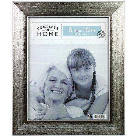 Complete Home Roma Silver and Black Frame 8 Inch X 10 Inch