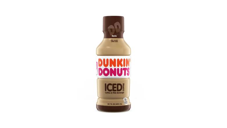 Dunkin' Donuts Mocha Iced Coffee Bottle