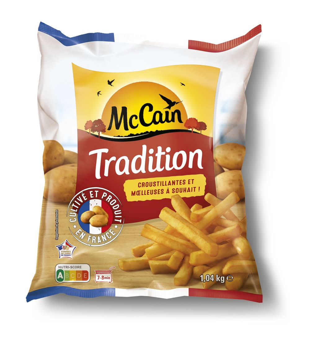 McCain - Friteuses tradition surgelées (1,04kg)