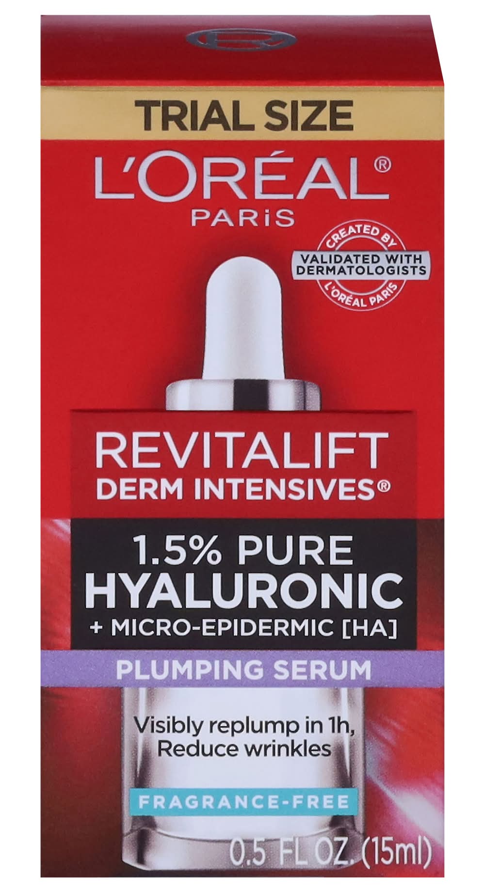 L'Oréal Derm Intensives Hyaluronic Acid Face Serum (1 oz)