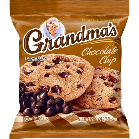 GRANDMA'S Cookies Chocolate Chip 2.875oz