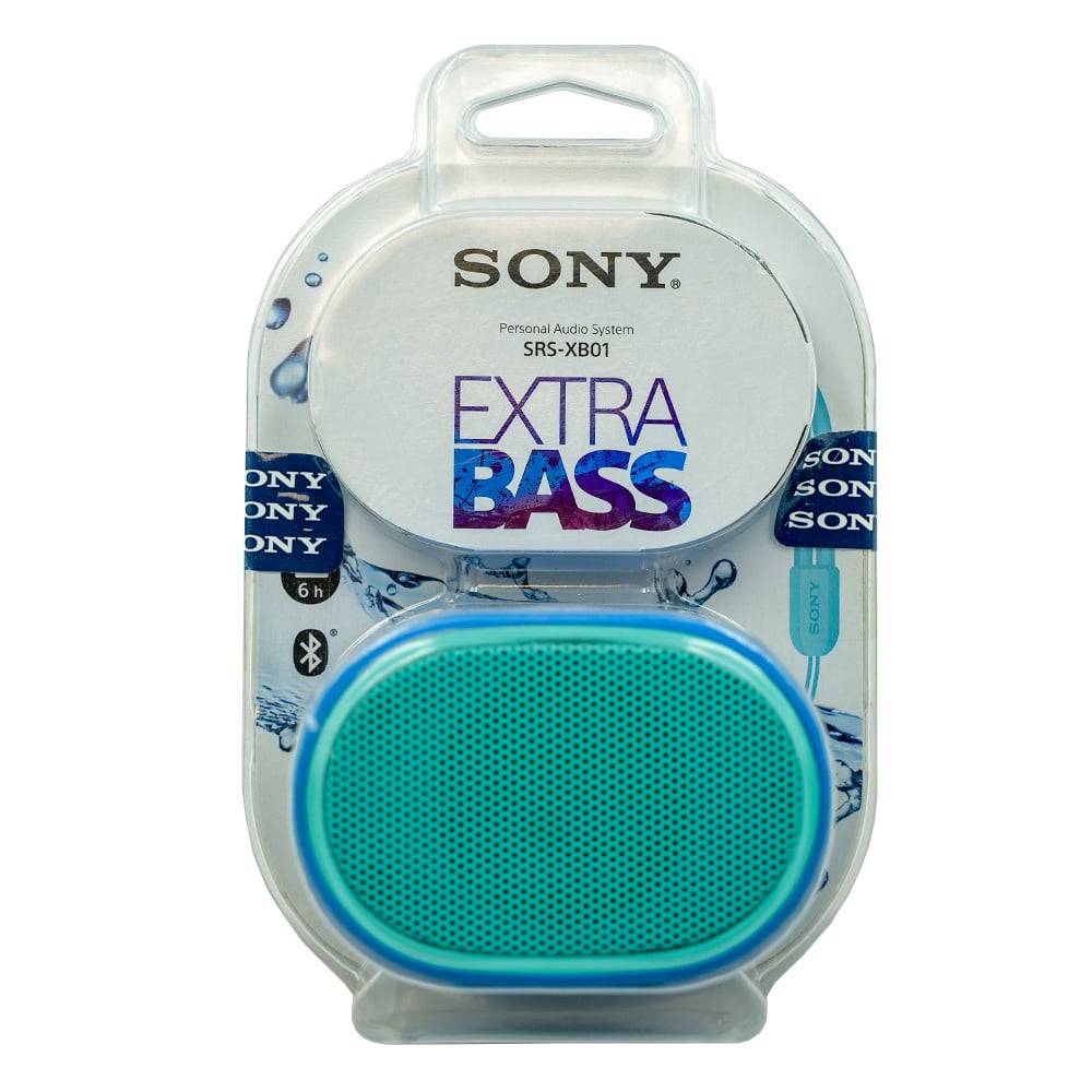 Sony bocina blueooth extra bass azul (1 pieza)