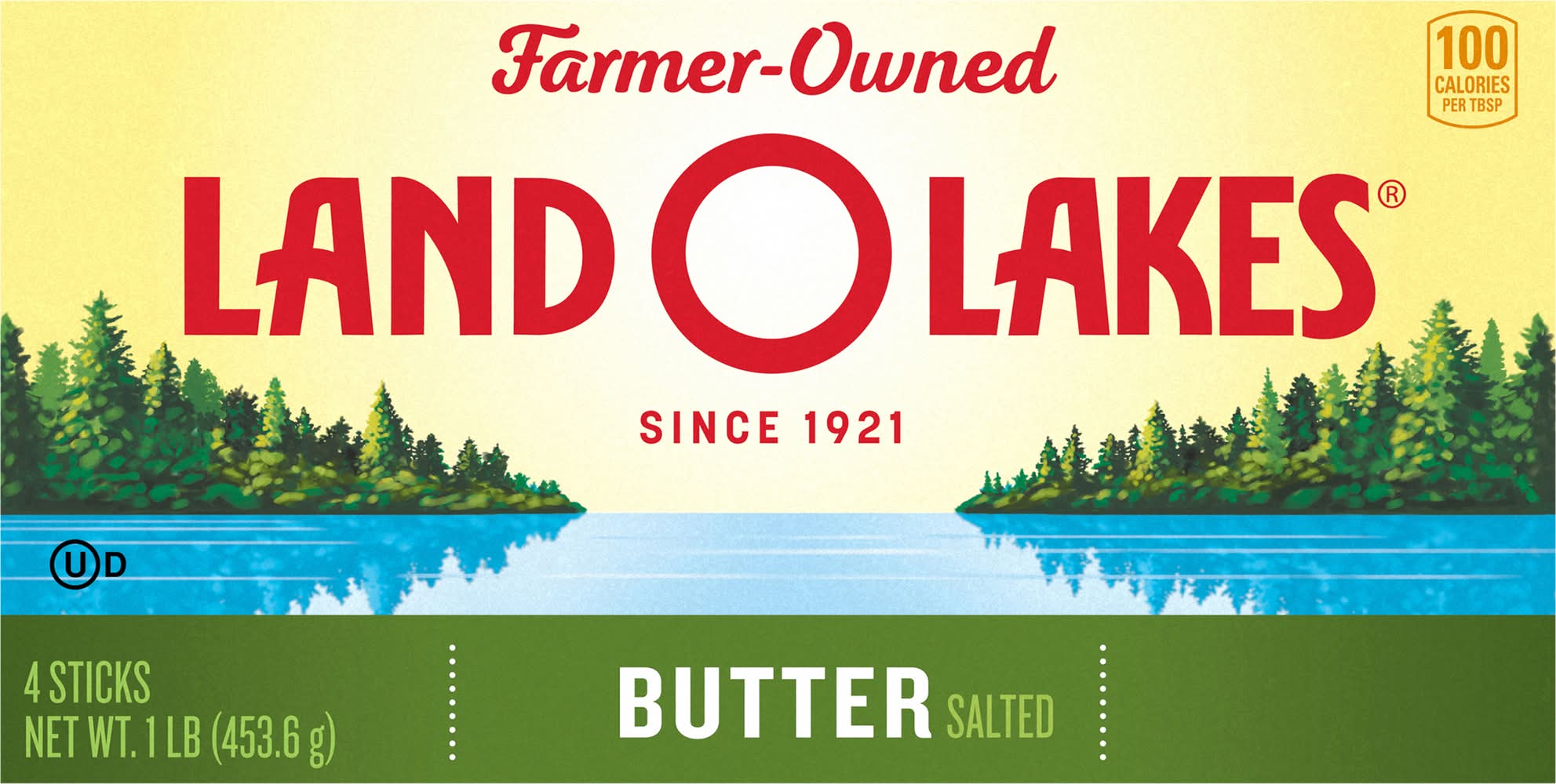 Land O'Lakes Salted Butter Sticks (1 lbs, 4 ct)