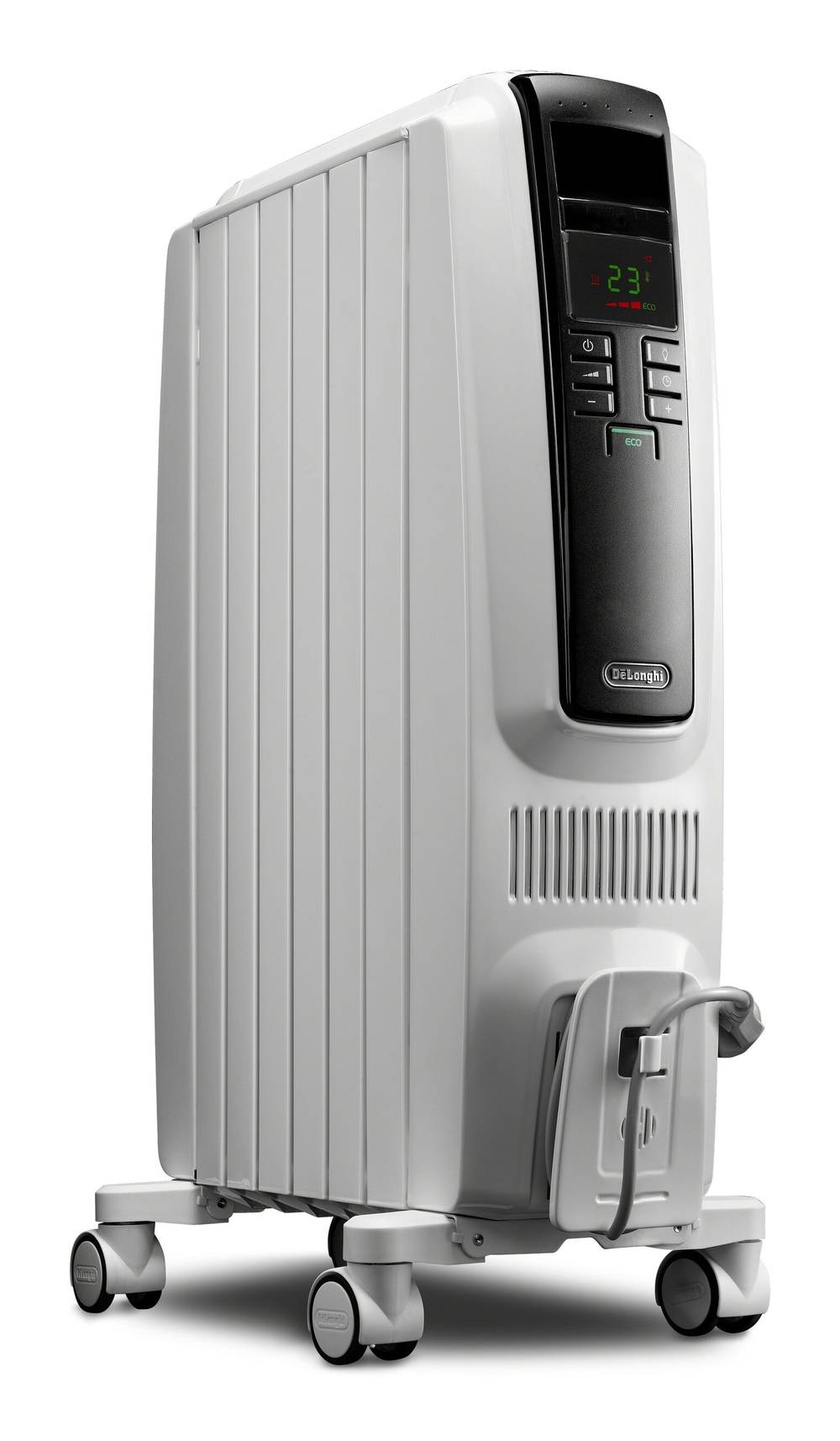 De'Longhi Electric Space Heater, Silver