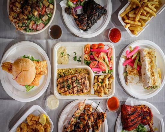 Poseidon Plates Shawarma & Seafood