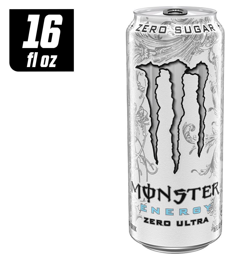 Monster Energy® Zero Sugar Zero Ultra Energy Drink Can