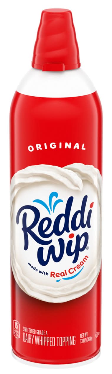 Reddi Wip Original Whipped Topping Made with Real Cream