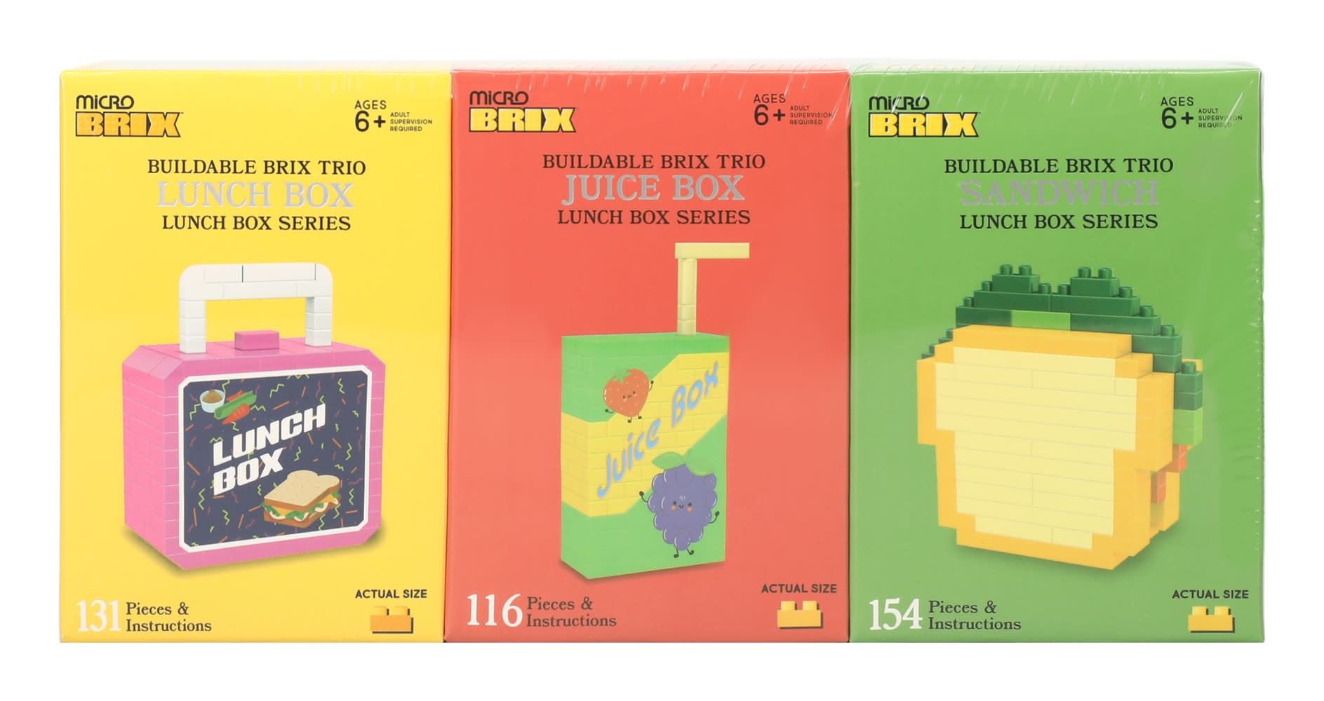 Micro Brix™ Buildable Brix Trio Series Lunch Box