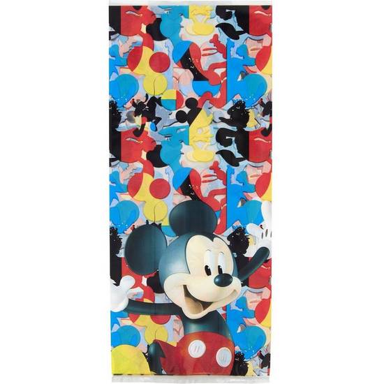 Wilton Mickey Mouse Plastic Treat Bags, 4in x 9.5in, 16ct
