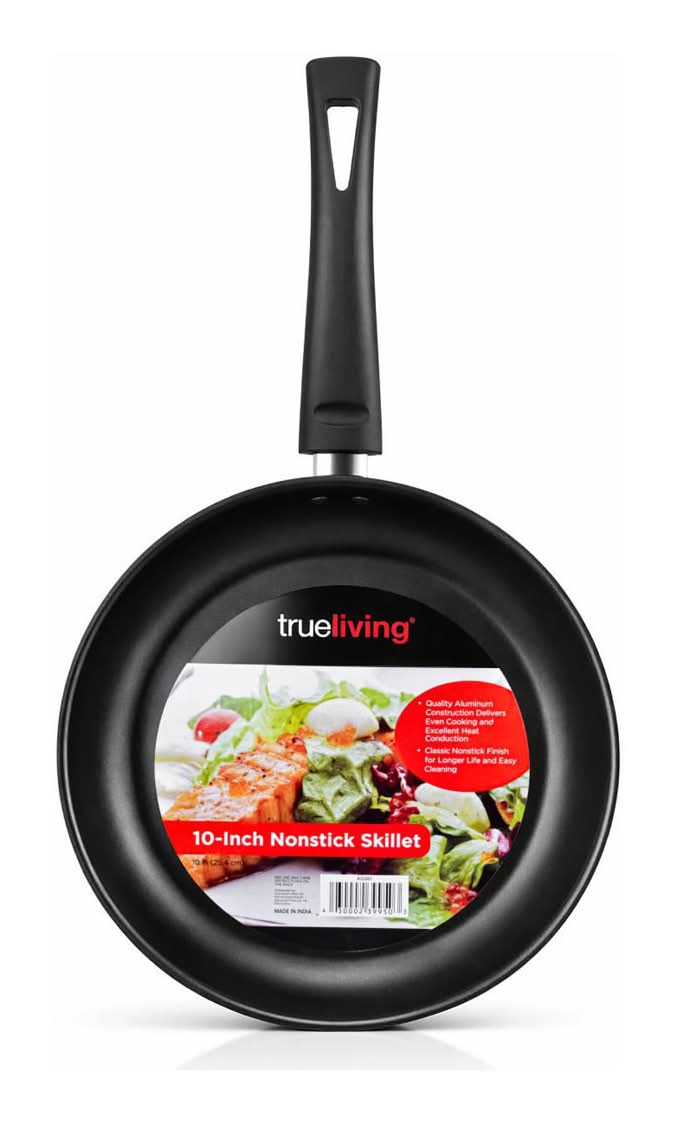 True Living Nonstick Skillet 10 In