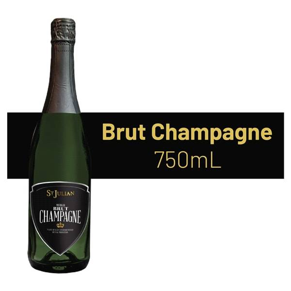 St. Julian Sparkling Brut Champane (750 ml)