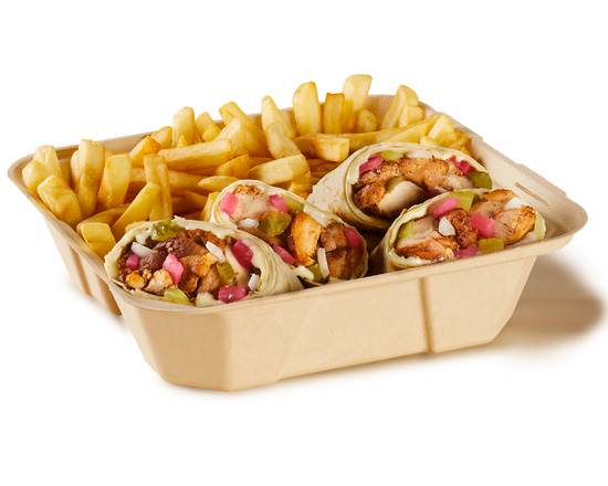 Chicken Shawarma Saj Box