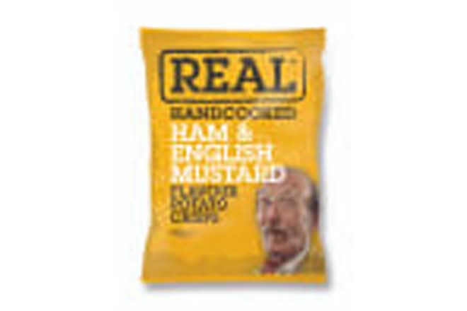 Real Crisps Ham and Mustard