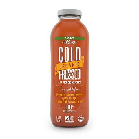 7-Select Pressed Orange Juice Tropical Glow