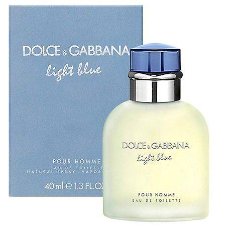 Dolce & Gabbana Light Blue Eau De Toilette Spray for Men - 1.3 fl oz