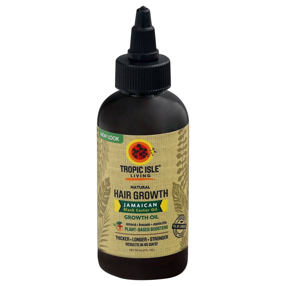 Tropic Isle Living Jamaican Black Castor Hair Growth Oil