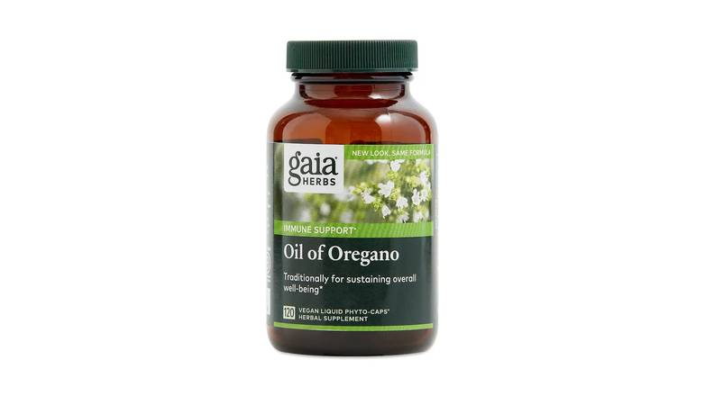 Gaia Herbs Oil of Oregano Herbal Supplement