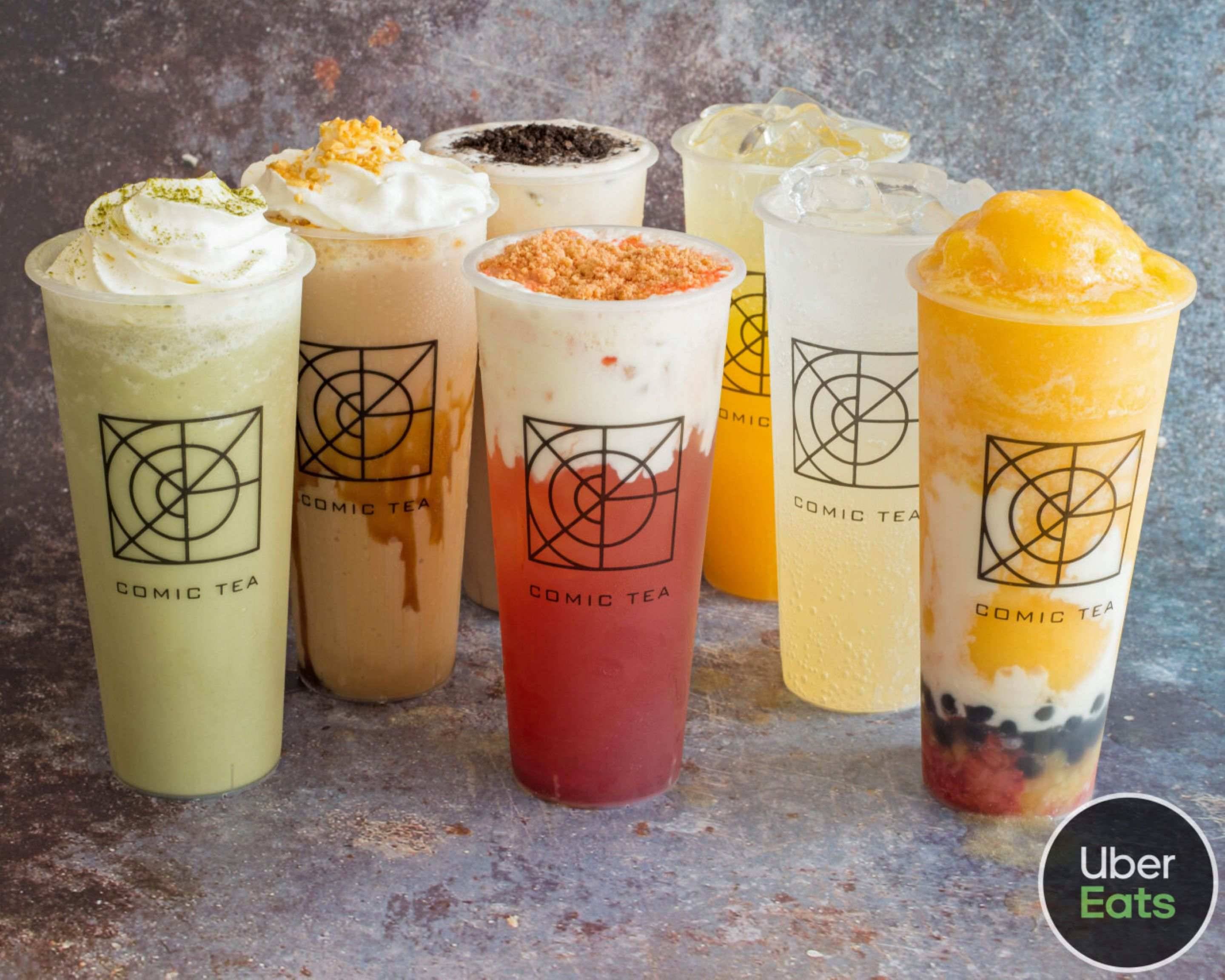 milk tea⭐︎ Order Comic Tea Bubble Tea - Menu & Prices - Toronto