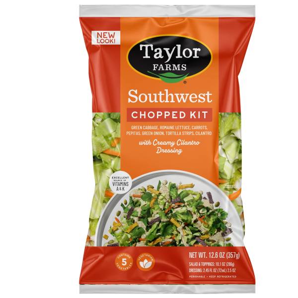 Taylor Farms Southwest Salad Chopped Kit, 12.6 oz