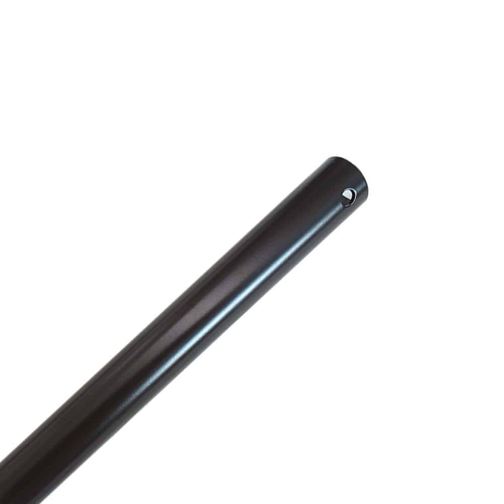 48 In. Matte Black Ceiling Fan Extension Downrod For 14 Ft. Ceilings