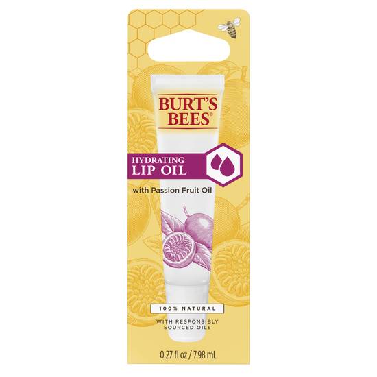 Burt's Bees Hydrating Lip Oil With Passion Fruit (0.27 fl oz)