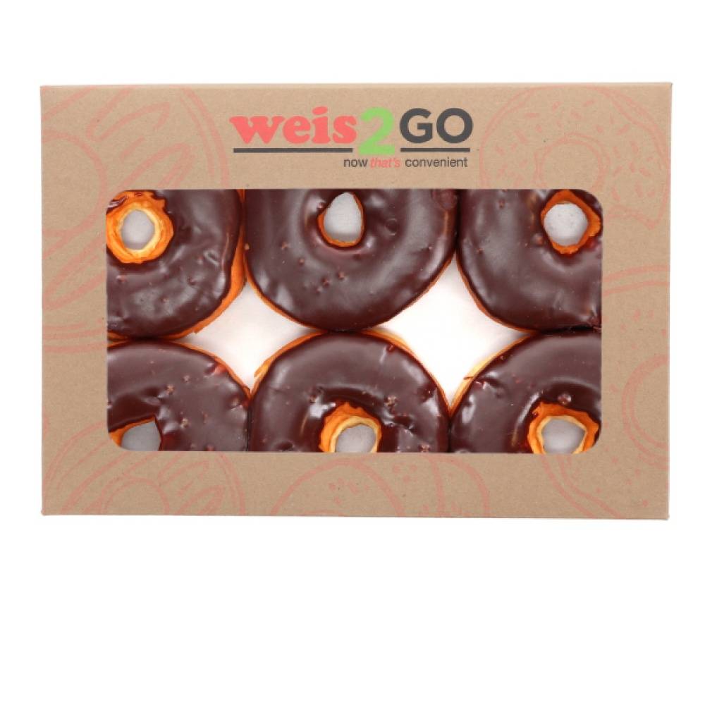 Weis Quality Chocolate Iced Raised Donuts