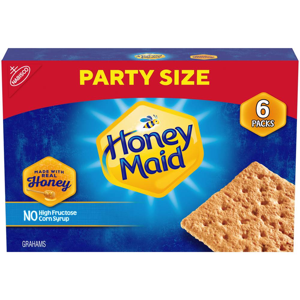 Honey Maid Graham Crackers, Honey (2.1 oz, 6 ct)