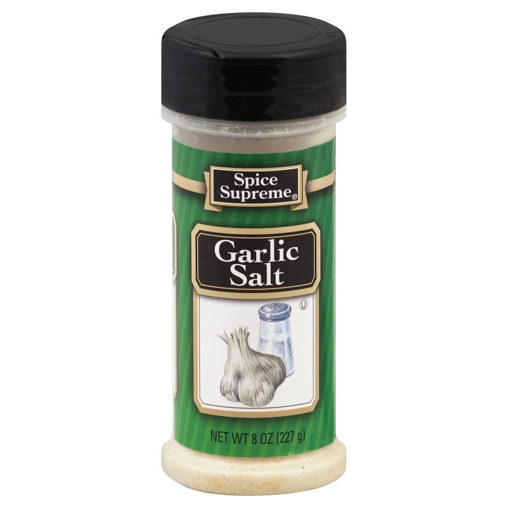 Spice Supreme Self Service Garlic Salt (8 oz)