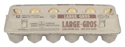 Nutri œufs bruns - brown eggs (12 unités)(gros)