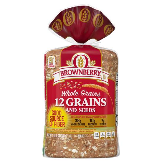 Brownberry Whole 12 Grains & Seeds Bread