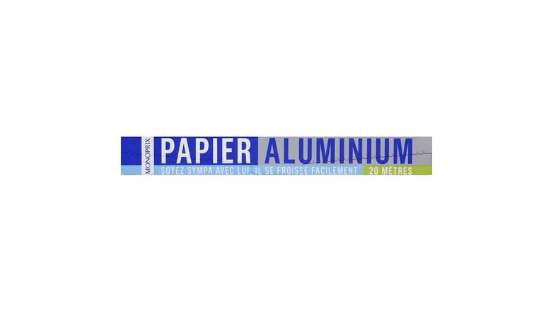 Monoprix Papier aluminium 20 mètres Le rouleau