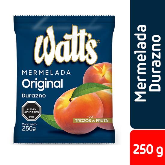 Watt's mermelada original de durazno (250 g)