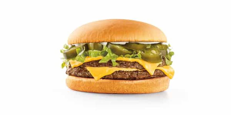SuperSonic Jalapeno Double Cheeseburger