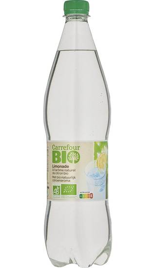 Carrefour - Boisson gazéifiée aromatisée au citron (1L)