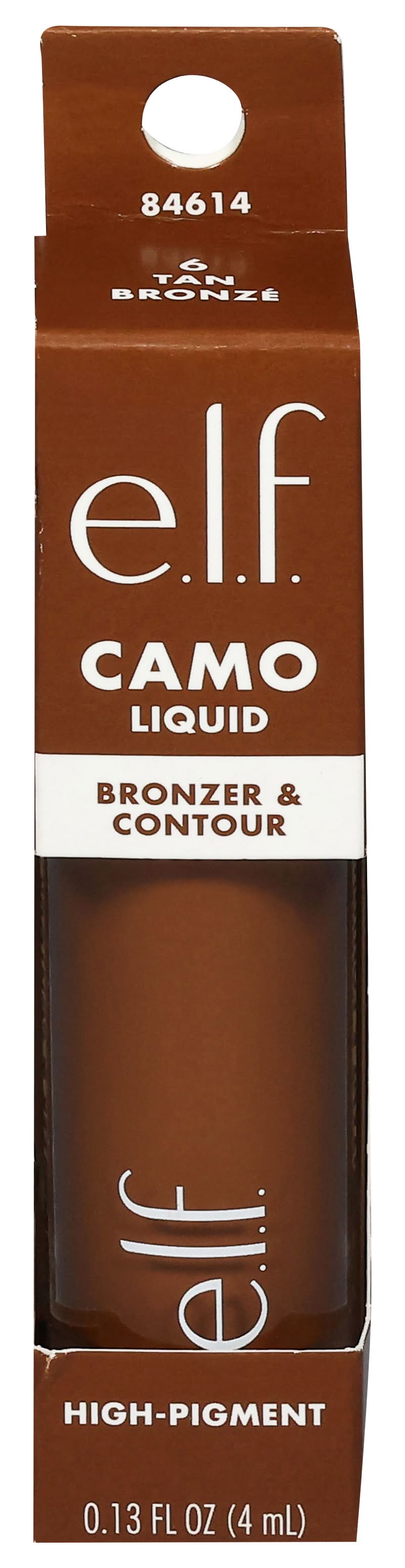 e.l.f. Camo Liquid Bronzer & Contour, Tan (0.13 fl oz)