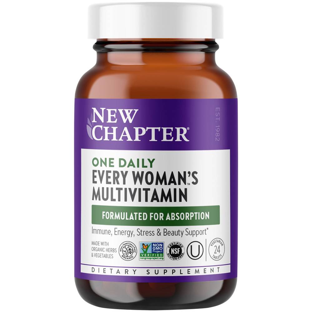 New Chapter Organic Multivitamin Tablets For Every Woman (24 ct)