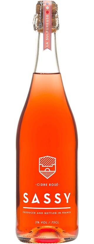 Sassy Cidre Rosé 3% 750ml