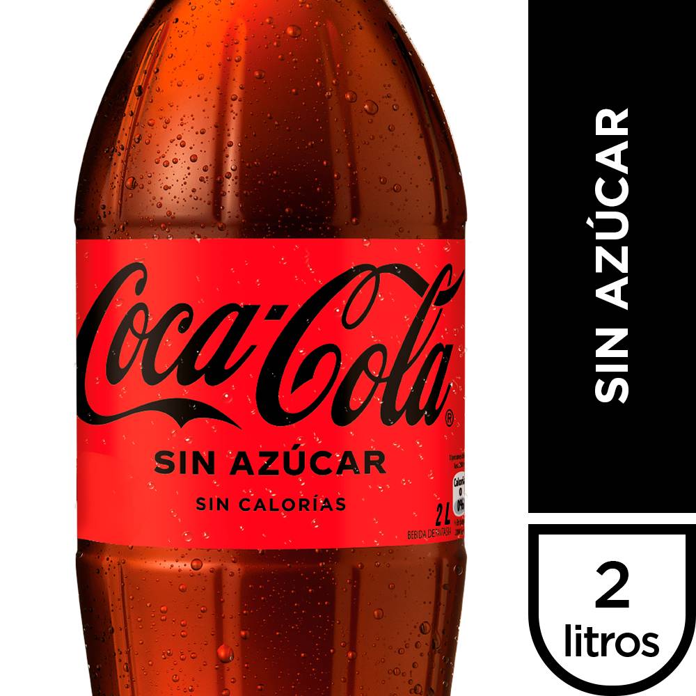 Coca-Cola · Bebida sin azúcar sin calorías (2 L)