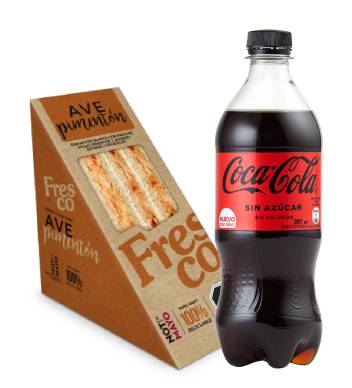 Sandwich miga variedades  + Bebida 591ml