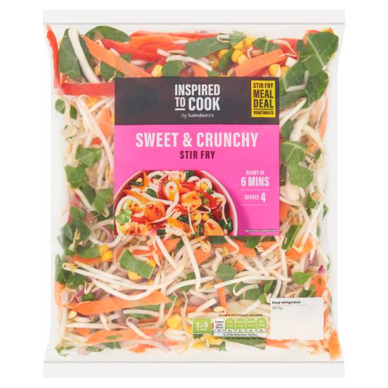 Sainsbury's Sweet & Crunchy Stir Fry (600g)