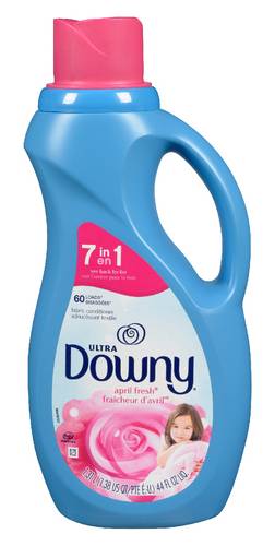 Downy 2 In 1 Soft & Fresh Fabric Conditioner 60 Loads, April Fresh (1.3 L)