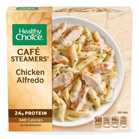 Healthy Choice Café Steamers Frozen Meal ( chicken alfredo)