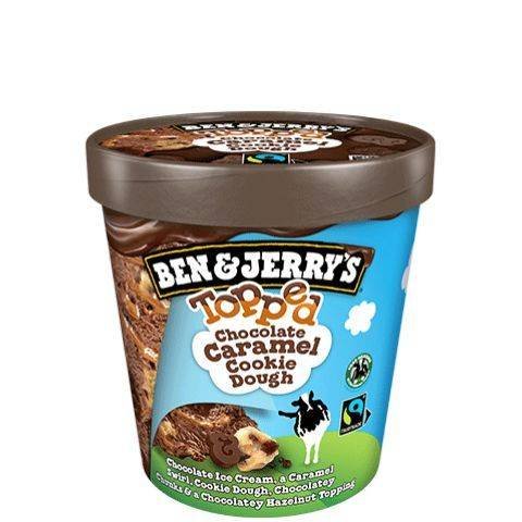Ben & Jerry's Chocolateolate Caramel Cookie Dough To Pint