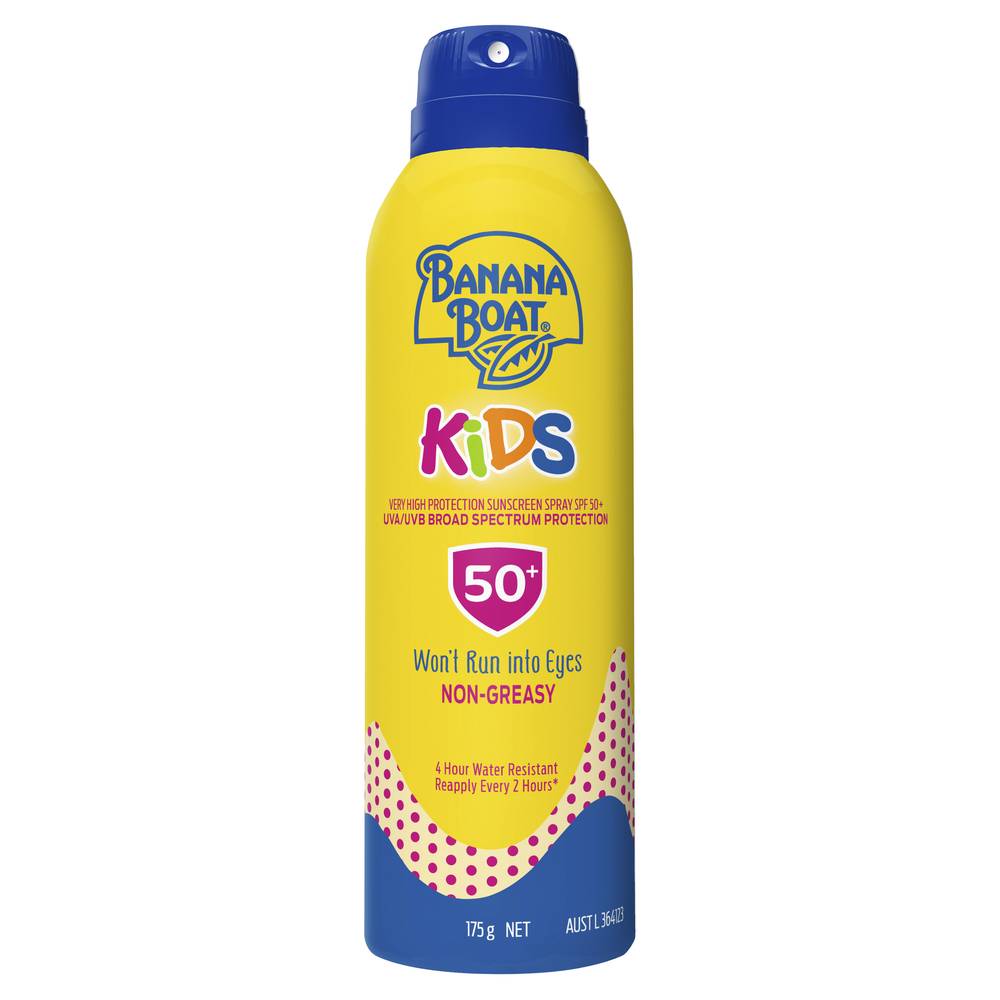 Banana Boat Simply Protect Kids Sunscreen Lotion Spray Spf 50+ Delivery