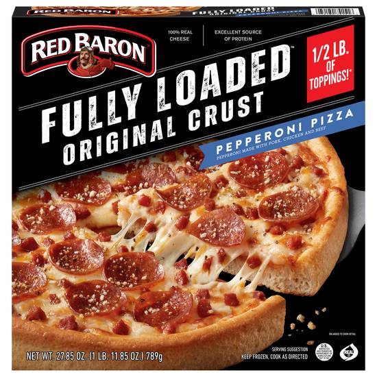 Red Baron Fully Loaded Pepperoni Pizza (27.85 oz)