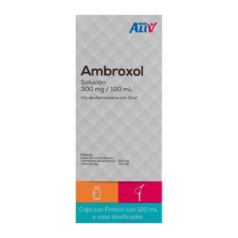 Medialiv Ambroxol 300 Mg/100Ml Sol Caja Fco 120 Ml