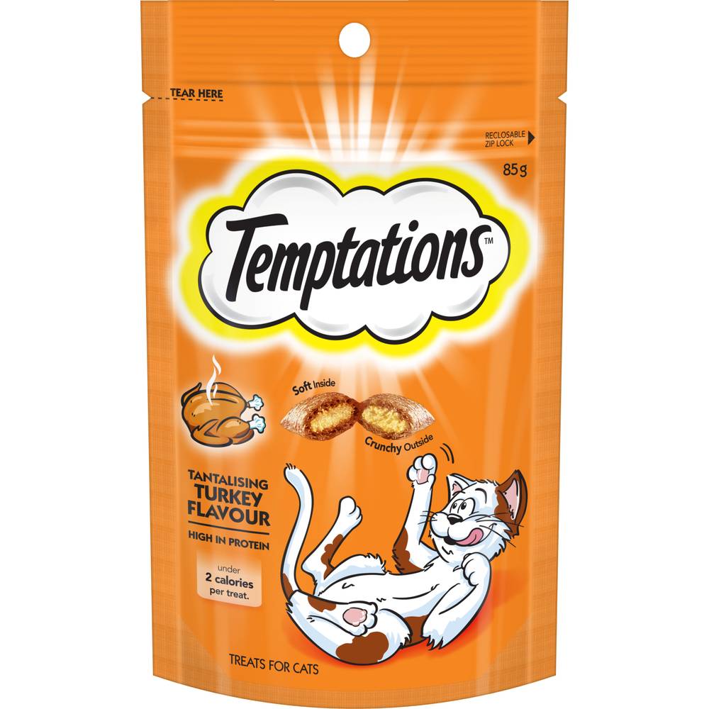 Temptations Cat Treat Tantalising Turkey 85g