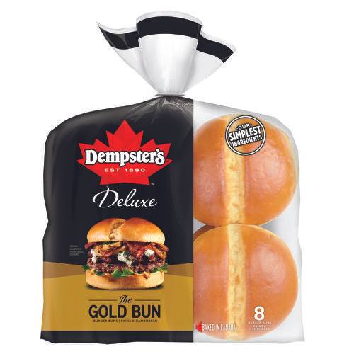 Dempster's Deluxe the Gold Burger Buns (520 g)